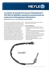 Le capteur de température de gaz d'échappement/ HTS MEYLE-ORIGINAL