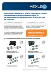 Kits de unidades de control del tiempo de incandescencia para Mercedes-Benz