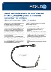 Sensor de la temperatura de los gases de escape HTS MEYLE-ORIGINAL