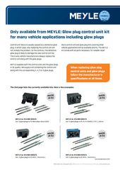 MEYLE glow plug control unit