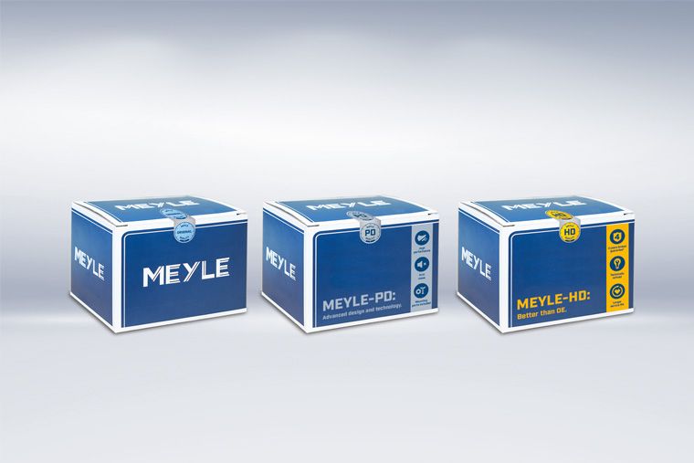 Компания MEYLE обновила дизайн упаковки своей продукции