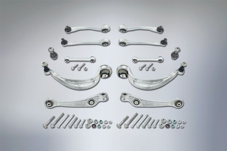 Nuevo kit de brazos de suspensión MEYLE para un reparación fácil de Audi