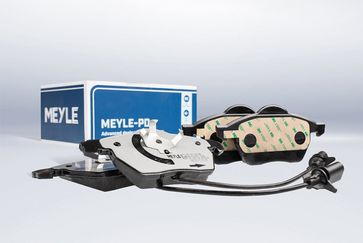 Focus on noise-reduced performance: MEYLE-PD brake pads with technically advanced friction pad compound