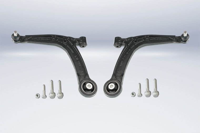 Reinforced MEYLE-HD control arms for Fiat models