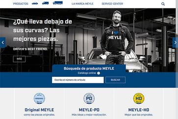 Nuevo sitio de MEYLE completa el relanzamiento de la marca