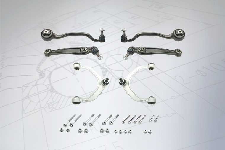 Exclusive MEYLE-HD control arm kits for Mini and BMW