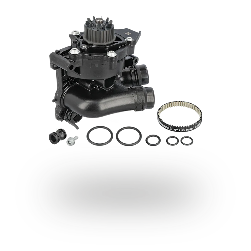 Photo of a MEYLE water pump.