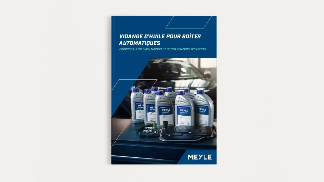 Image of the title of the MEYLE white paper for oil change kits.