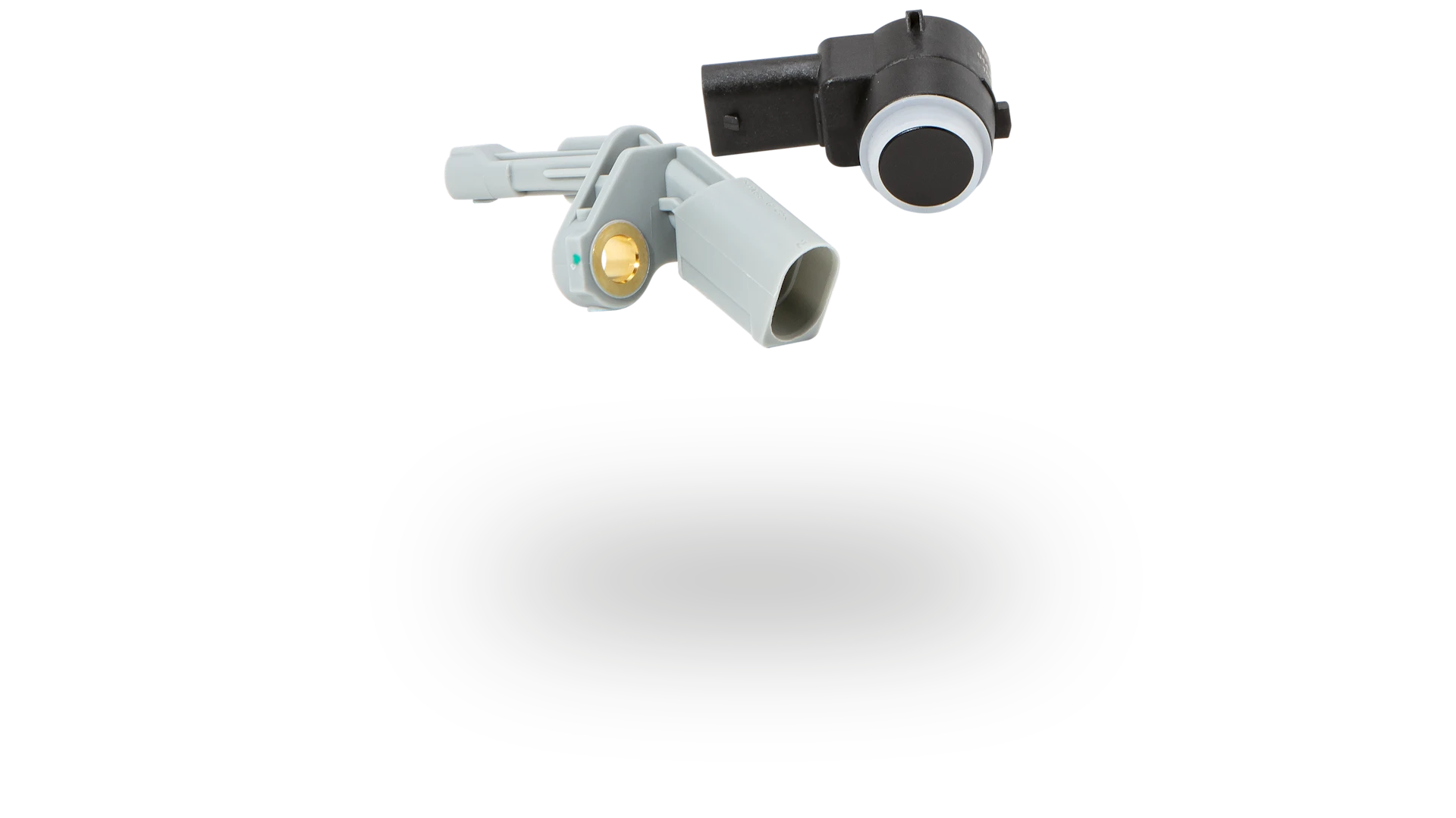 Photo of MEYLE parts for assistance systems.