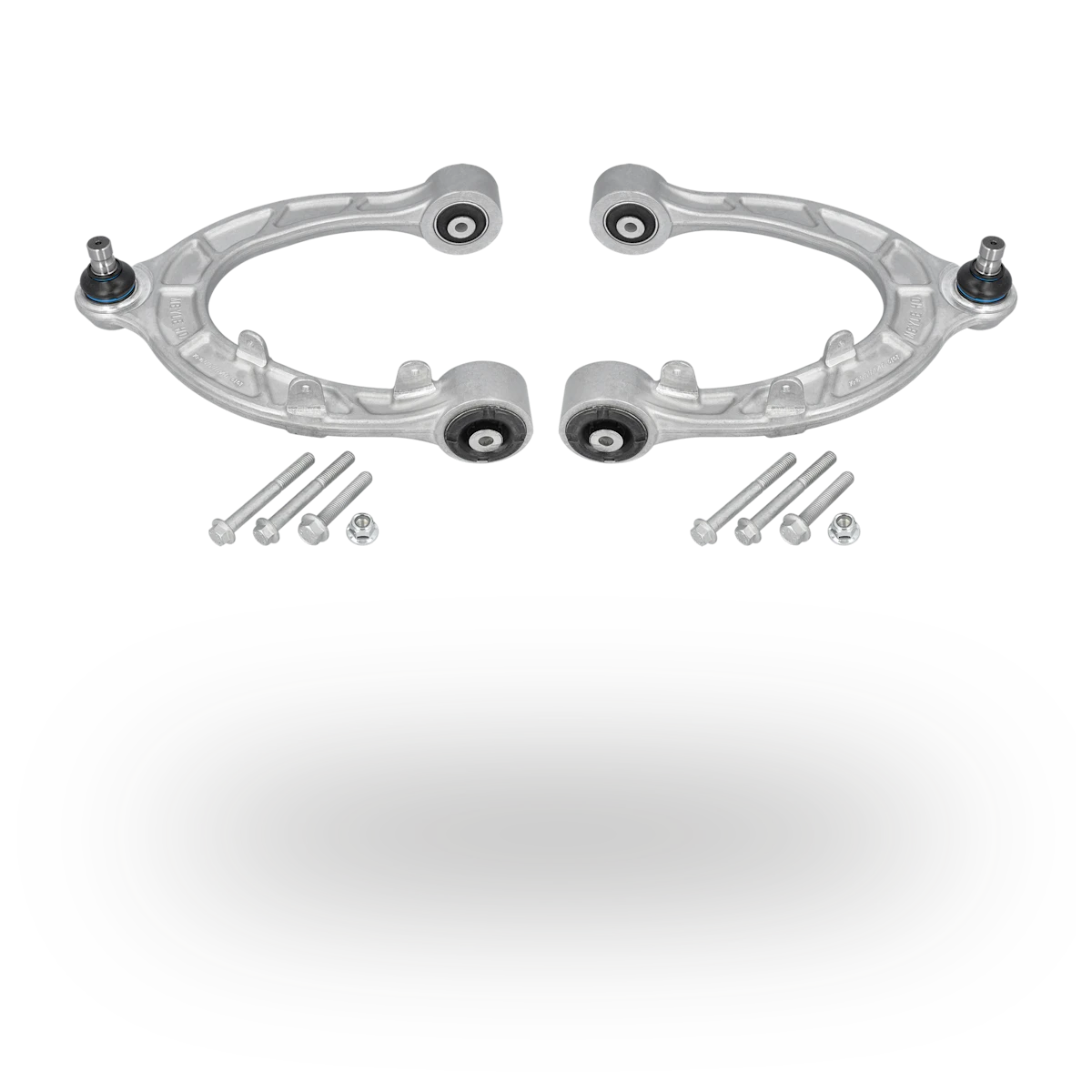 Photo of a MEYLE Tesla control arm.