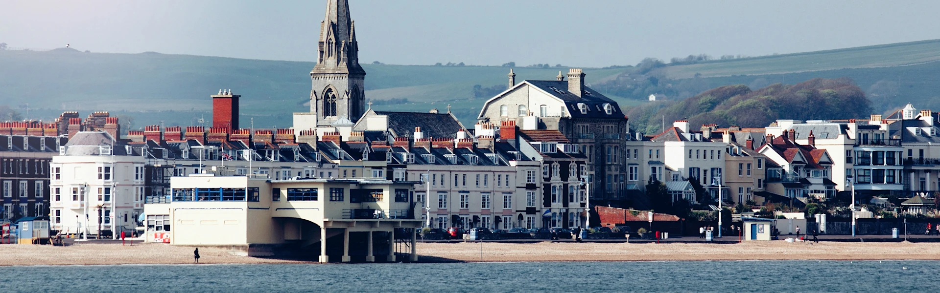 Bild von der Skyline von England.
