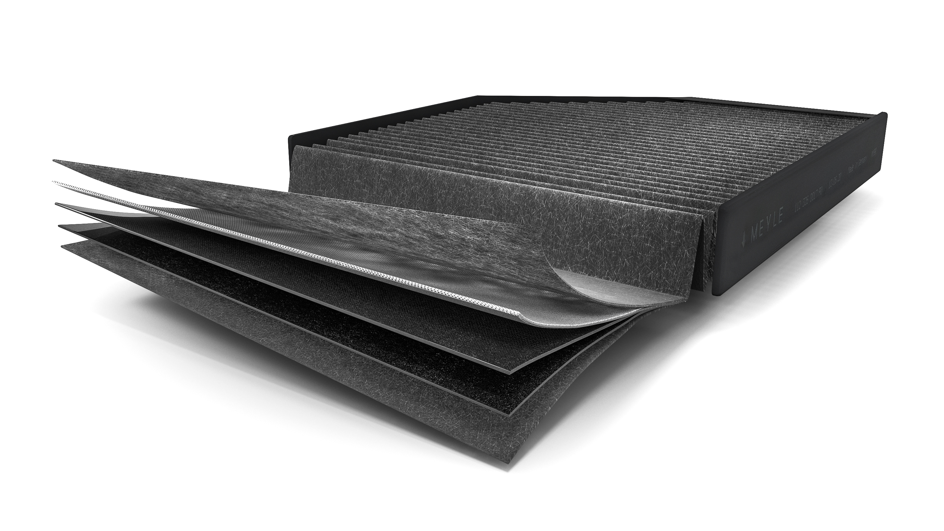 Picture of the MEYLE cabin air filter.