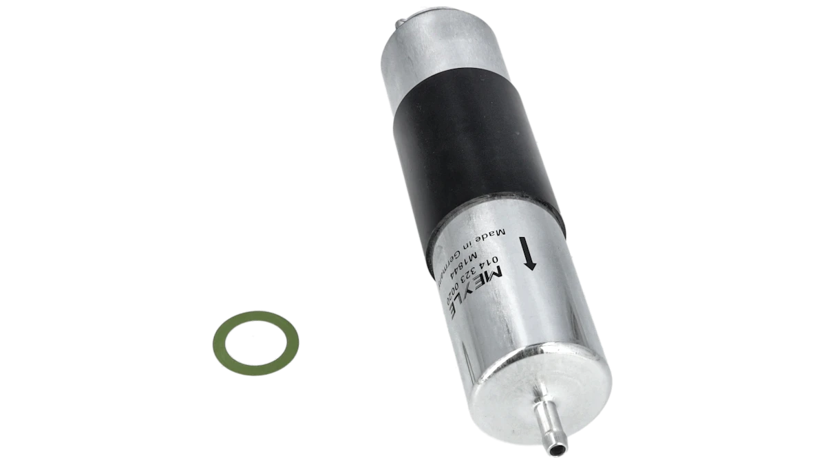 Photo of a MEYLE fuel filter.