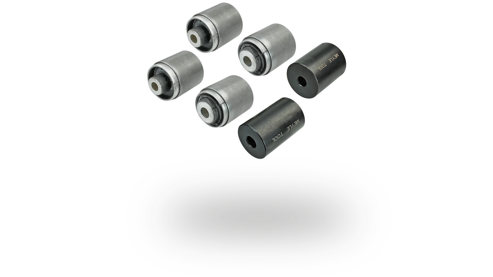 Photo of a MEYLE slotted bush kit.