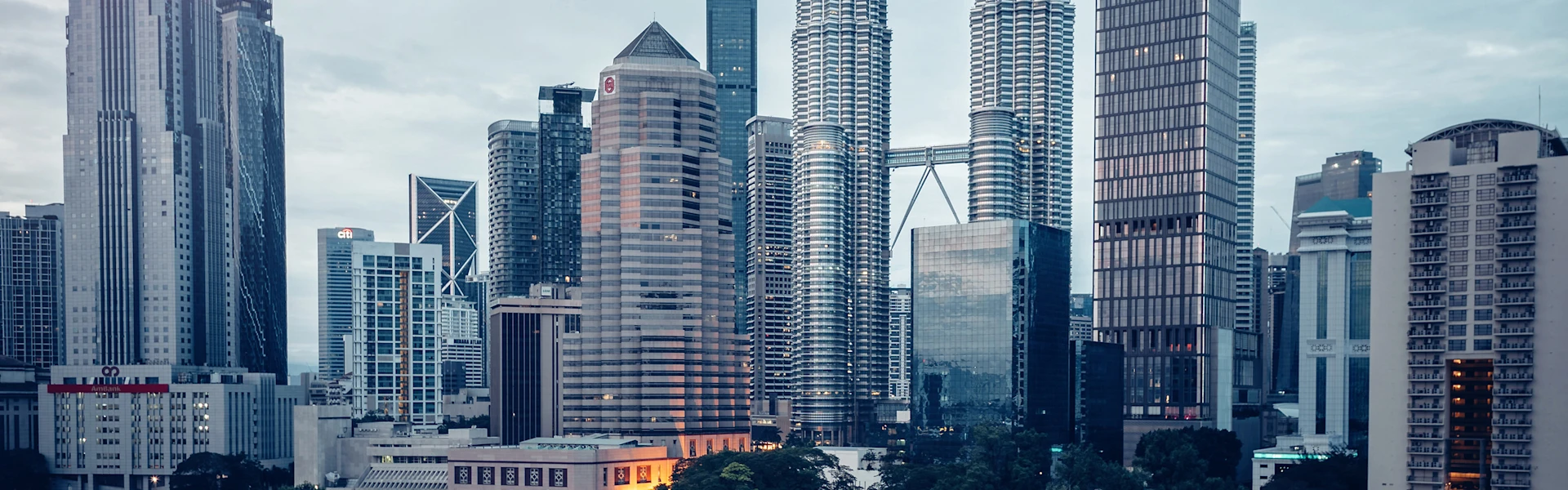 Picture of the skyline of Kuala Lumpur.