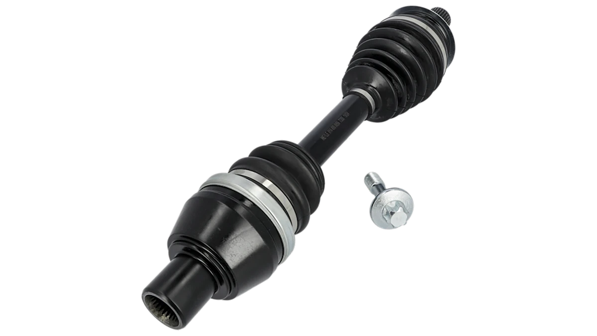 Photo section of MEYLE drive shafts.