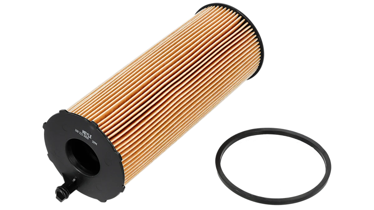 Photo of a MEYLE oil filter.
