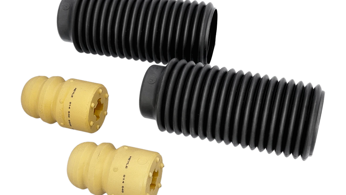 Photo of parts for dust protection kits from MEYLE.