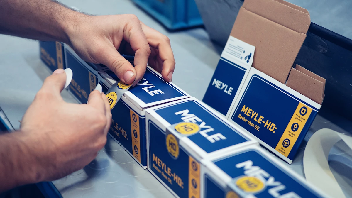 MEYLE HD cartons are closed and sealed with a quality seal.