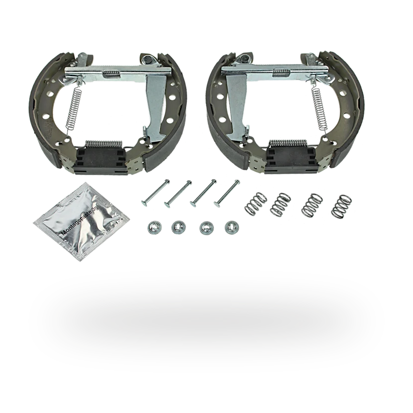 Photo of a MEYLE brake shoe kit.