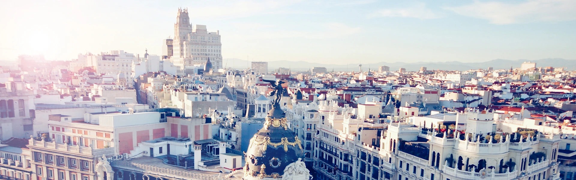 Picture of the city of Madrid.