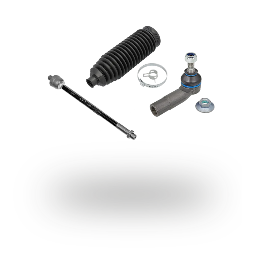 Photo of MEYLE track rod components.