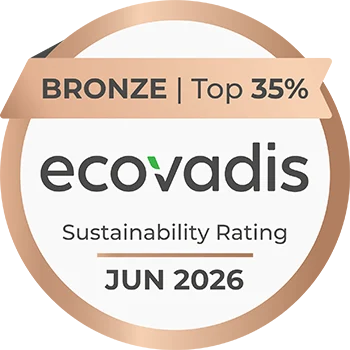 Icon der ecovadis Zertifizierung.