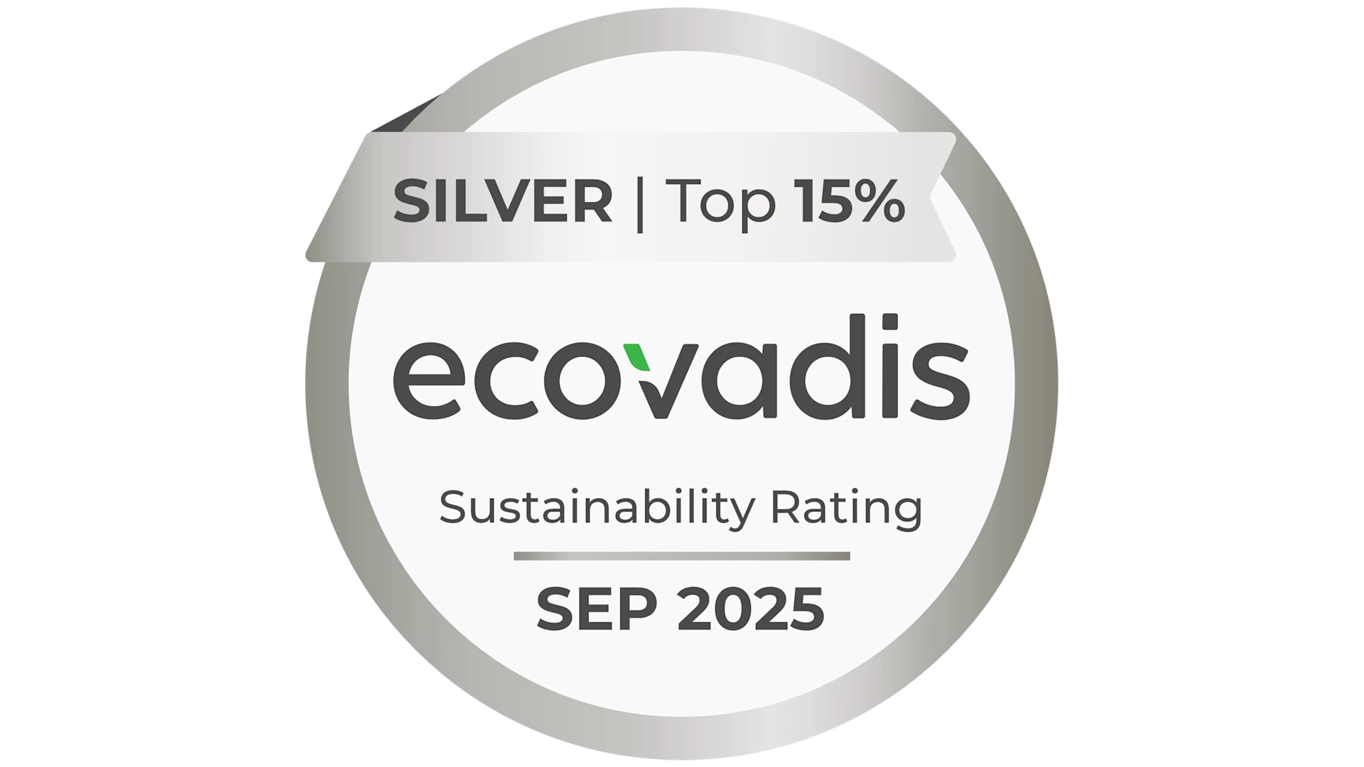 Icon of the ecovadis certification.