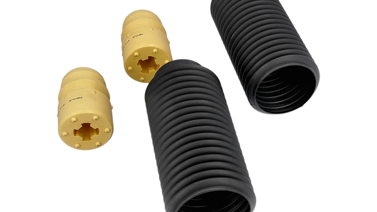 Photo of parts for dust protection kits from MEYLE.