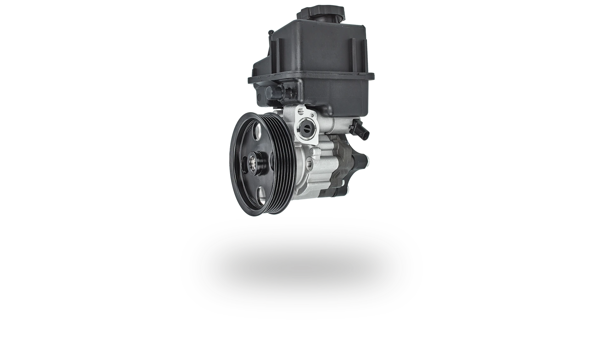 Photo of a MEYLE hydraulic pump.