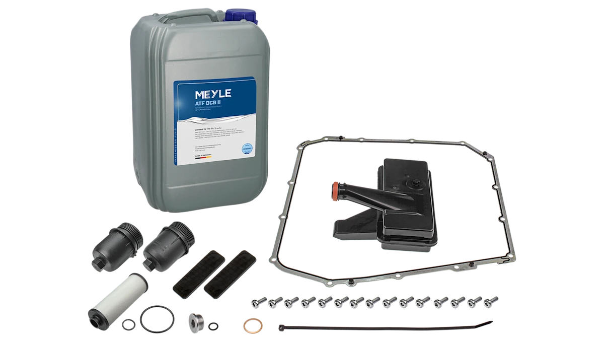 Photo of a MEYLE oil change extension kit.