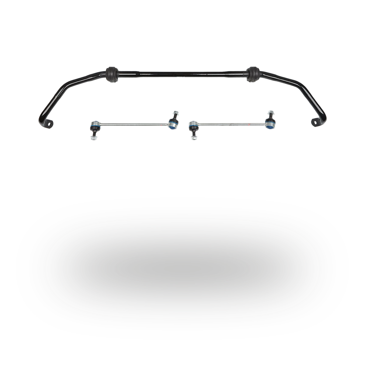 Photo of a MEYLE stabiliser bar and coupling rods.